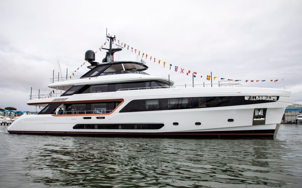 37m Benetti motor yacht launched