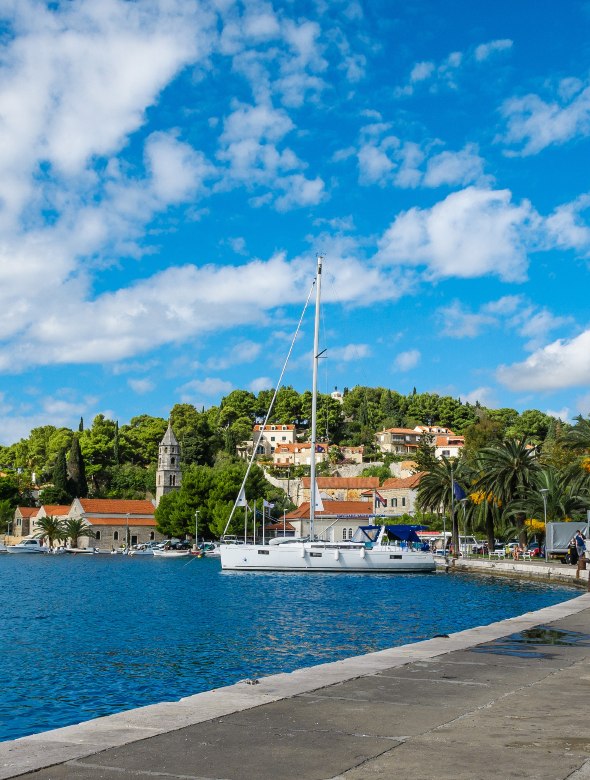 CROATIA habor sailing spot