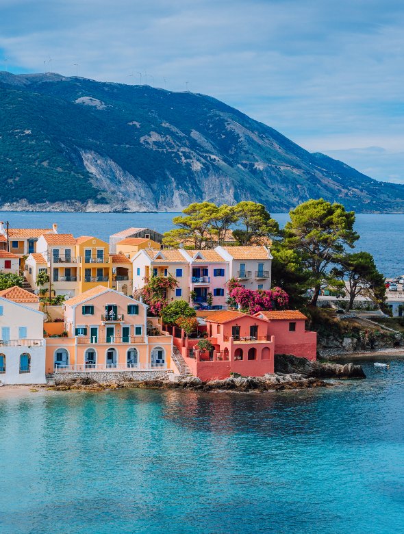 THE IONIAN ISLANDS Town for sailing