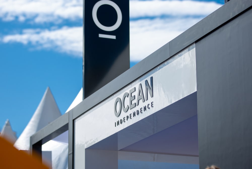 Ocean Independence stand at Monaco Yacht Show