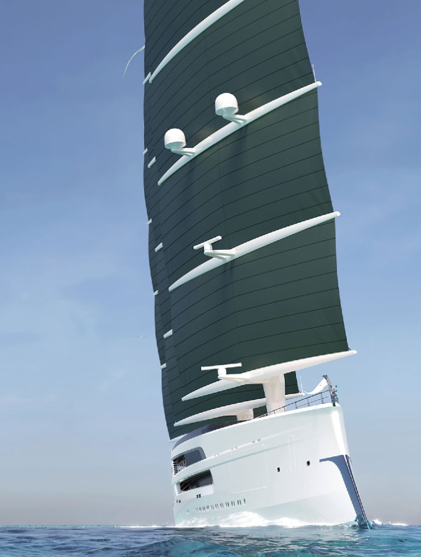 mega sailing yacht concept project sonata
