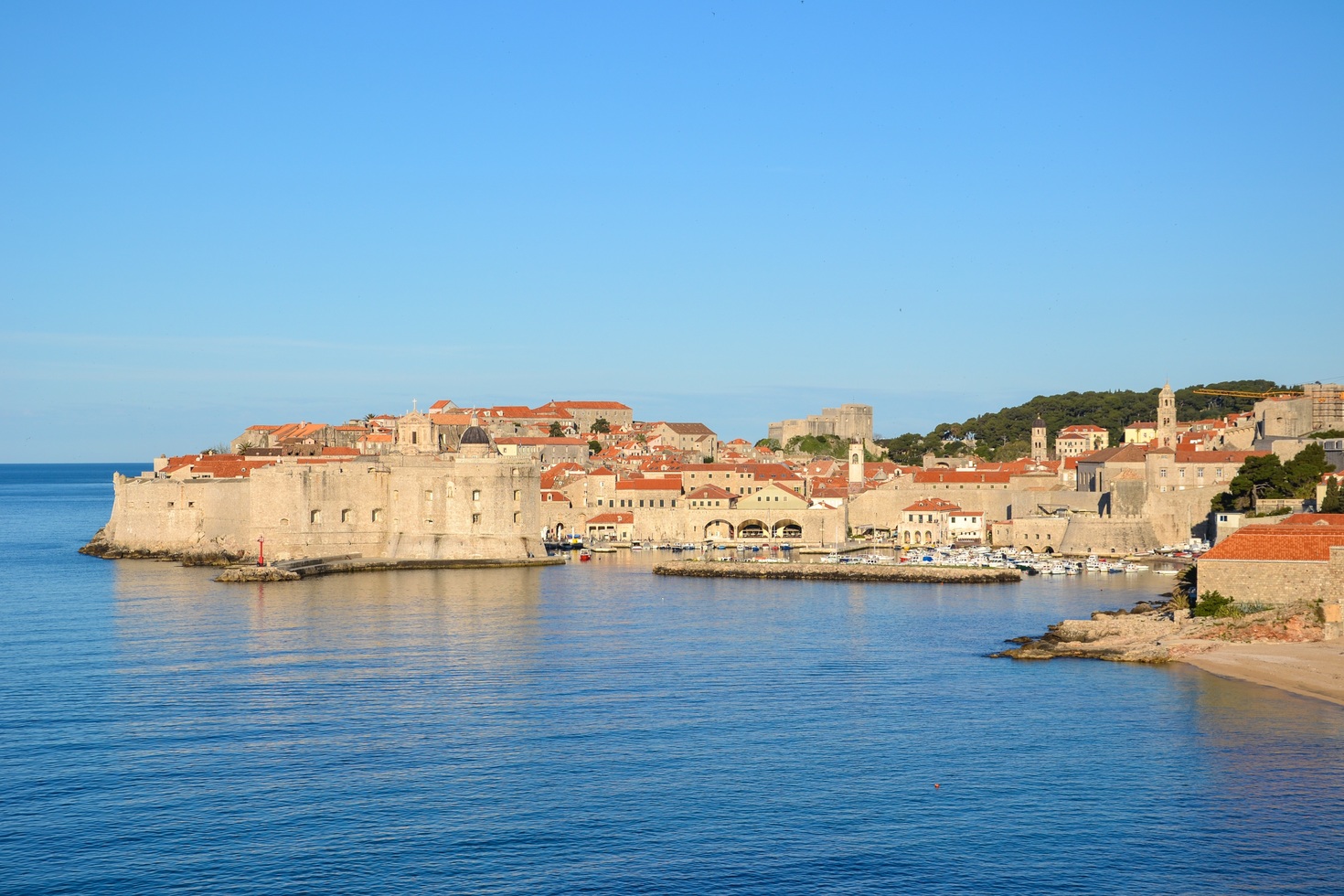 Dubrovnik waterfront 