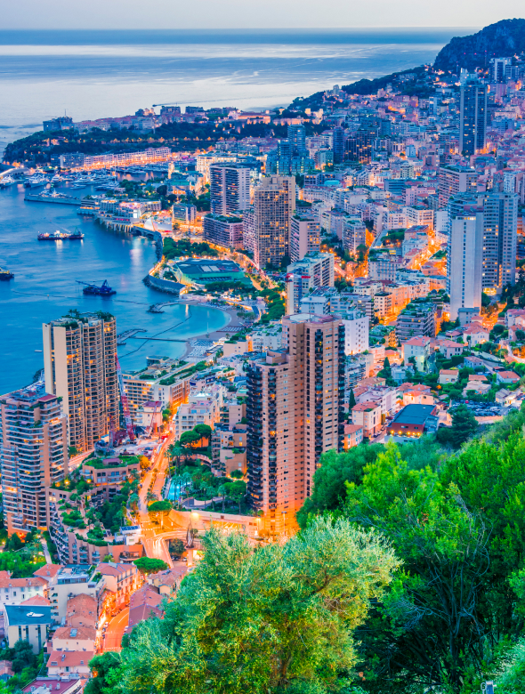 Monaco skyline