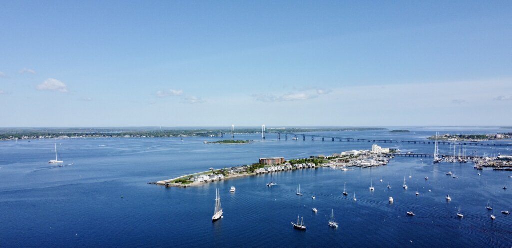 Hafen von Newport, Rhode Island